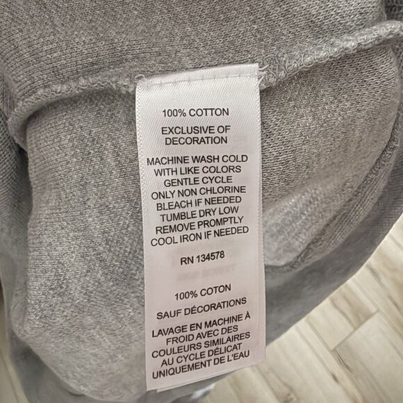 Vineyard Vines Gray Sweater 1/4 Zip Pullover Preppy Performance Saltwater Size L - Picture 6 of 6